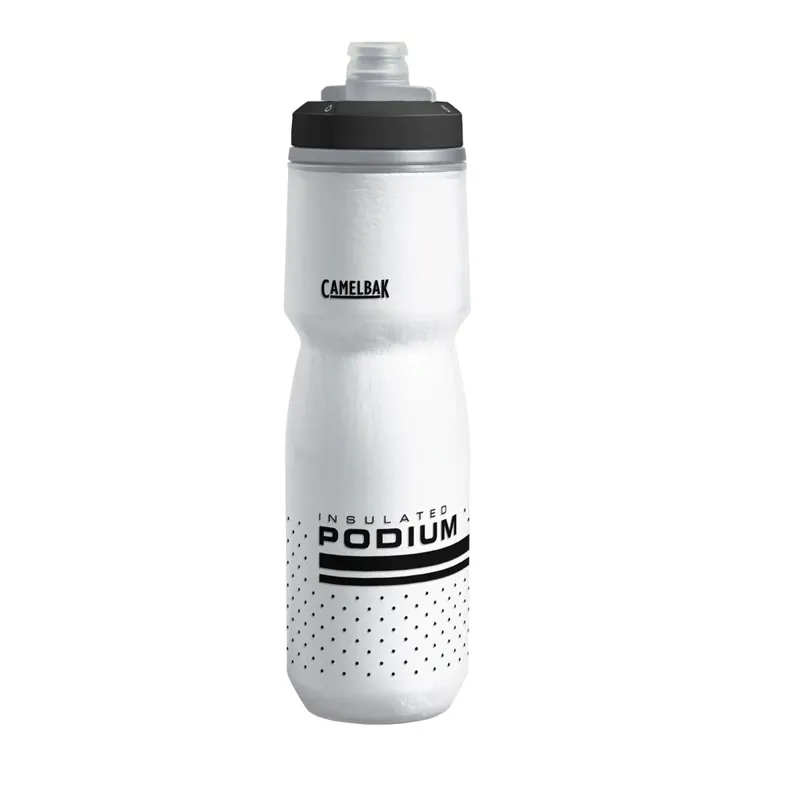 Camelbak Podium Chill Insulated Bottle - 710ml -White/Black 2 Camelbak Podium Chill Insulated Bottle - 710ml -White/Black - Image 2