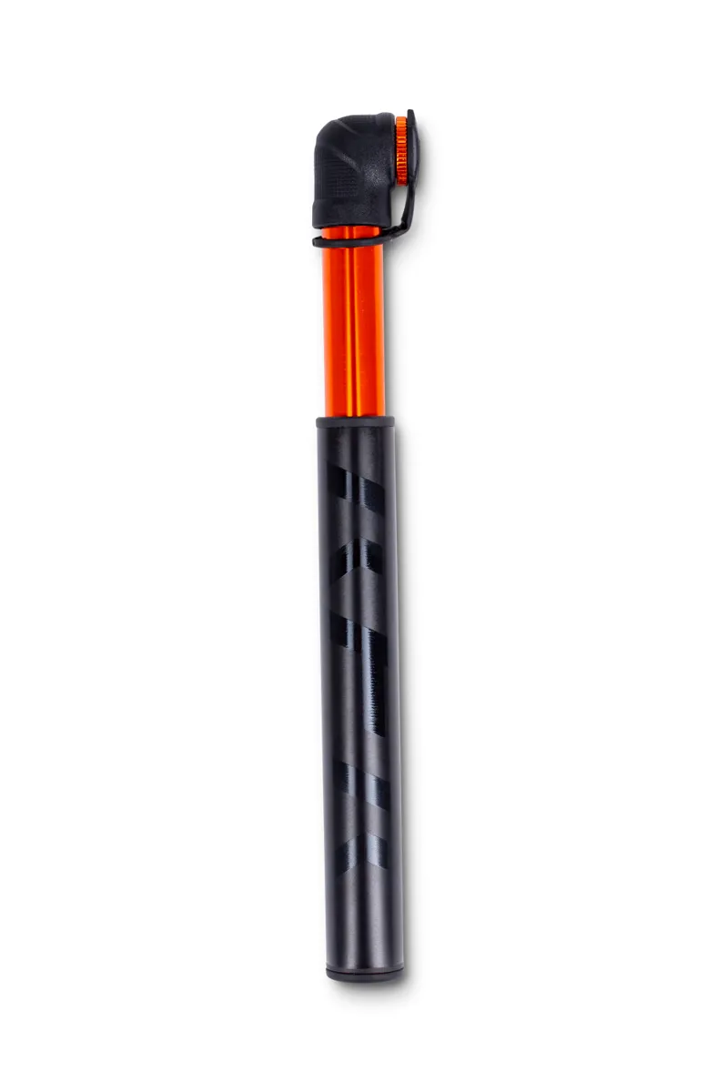 Cube RFR Pro Mini Road Pump - Black/ Orange - 120psi 1 Cube RFR Pro Mini Road Pump - Black/ Orange - 120psi