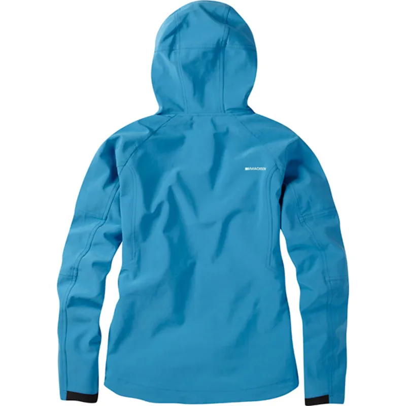 Madison Zena Womens Softshell Jacket - Caribbean Blue 2 Madison Zena Womens Softshell Jacket - Caribbean Blue - Image 2