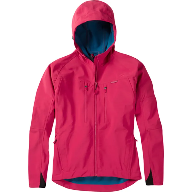Madison Zena Womens Softshell Jacket - Rose Red 2 Madison Zena Womens Softshell Jacket - Rose Red - Image 2
