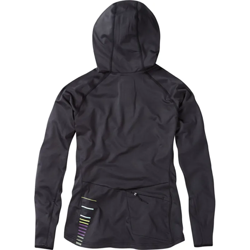 Madison Zena Womens Long Sleeve Hooded Top - Black 4 Madison Zena Womens Long Sleeve Hooded Top - Black - Image 4