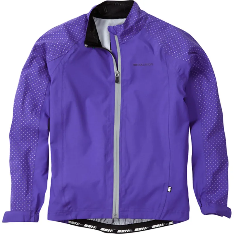 Madison Sportive Hi-Viz Youth Waterproof Jacket - Flame Red 5 Madison Sportive Hi-Viz Youth Waterproof Jacket - Flame Red - Image 5