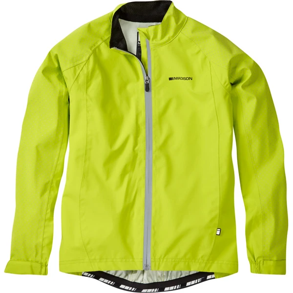 Madison Sportive Hi-Viz Youth Waterproof Jacket - Flame Red 4 Madison Sportive Hi-Viz Youth Waterproof Jacket - Flame Red - Image 4