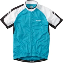 Madison Peloton Short Sleeve Jersey - Hawaiian Blue 9 Madison Peloton Short Sleeve Jersey - Hawaiian Blue -Cycle Fix cl9282