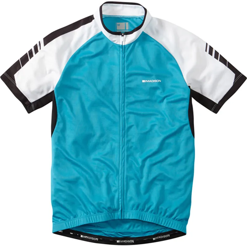 Madison Peloton Short Sleeve Jersey - Hawaiian Blue 5 Madison Peloton Short Sleeve Jersey - Hawaiian Blue - Image 5