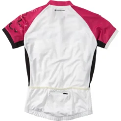 Madison Keirin Womens Short Sleeve Jersey - White/Very Berry 7 Madison Keirin Womens Short Sleeve Jersey - White/Very Berry -Cycle Fix cl9731 01