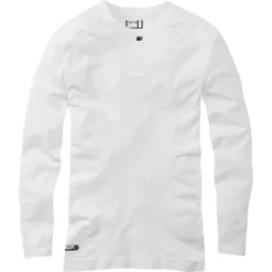 Madison Isoler Mesh Womens Long Sleeve Base Layer - White