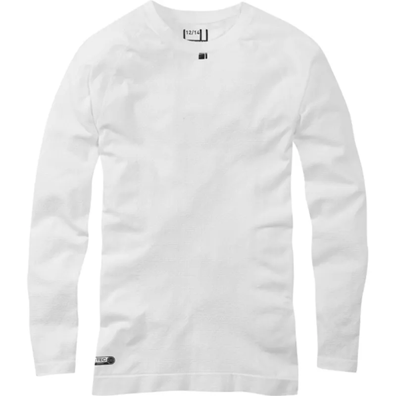 Madison Isoler Mesh Womens Long Sleeve Base Layer - White 1 Madison Isoler Mesh Womens Long Sleeve Base Layer - White