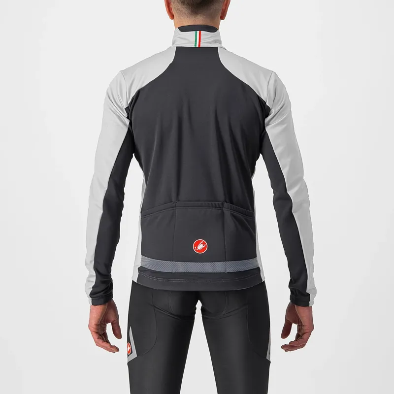Castelli Transition 2 Men's Jacket - Silver Grey/Dark Grey 5 Castelli Transition 2 Men's Jacket - Silver Grey/Dark Grey - Image 5
