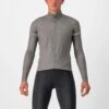 Castelli Fondo 2 Men's Long Sleeve Jersey - Electric Lime/Silver Reflex