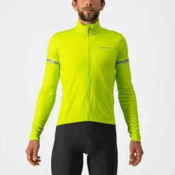 Castelli Fondo 2 Men's Long Sleeve Jersey - Electric Lime/Silver Reflex -Cycle Fix cs215133831 1 2000x.progressive
