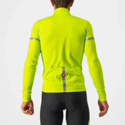 Castelli Fondo 2 Men's Long Sleeve Jersey - Electric Lime/Silver Reflex -Cycle Fix cs215133831 2 2000x.progressive