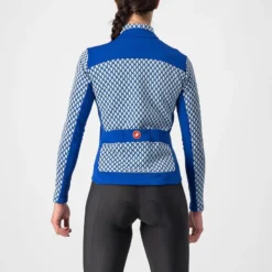 Castelli Sfida 2 Women's Long Sleeve Jersey - Sodalite Blue/Sterling Blue -Cycle Fix cs215304311 2 2000x.progressive