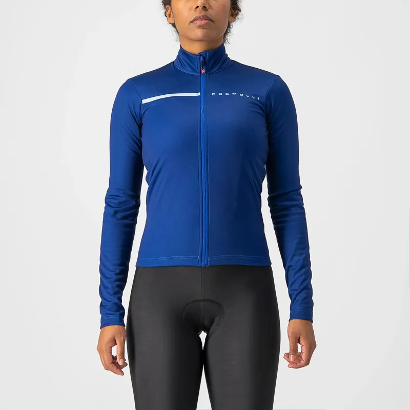 Castelli Sinergia 2 Women's Long Sleeve Jersey - Sodalite Blue/Sterling Blue 4 Castelli Sinergia 2 Women's Long Sleeve Jersey - Sodalite Blue/Sterling Blue - Image 4