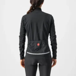 Castelli Go Windproof Women's Jacket - Light Black/White -Cycle Fix cs215400851 2 2000x.progressive
