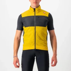 Castelli Unlimited Puffy Men's Vest - Goldenrod/Dark Grey -Cycle Fix cs220107551 4 2000x.progressive