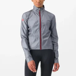 Castelli Tempesta Lite Women's Windproof Jacket - Grey