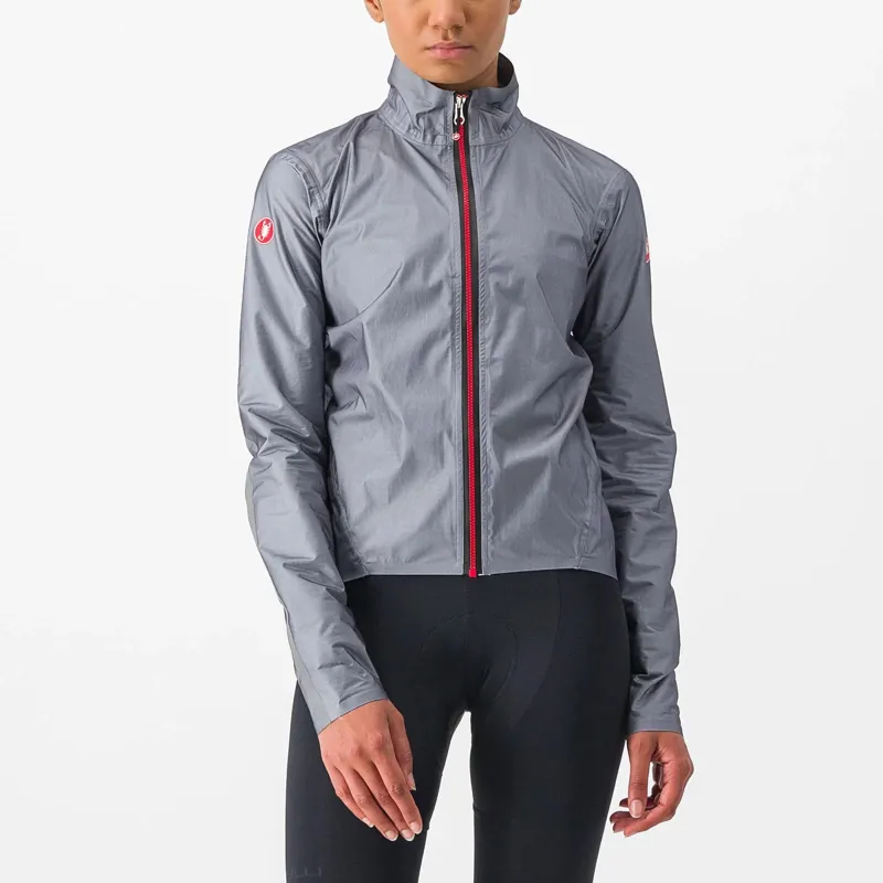 Castelli Tempesta Lite Women's Windproof Jacket - Grey 1 Castelli Tempesta Lite Women's Windproof Jacket - Grey