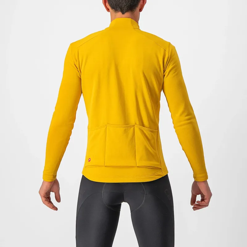 Castelli Unlimited Trail Men's Long Sleeve Jersey - Goldenrod 1 Castelli Unlimited Trail Men's Long Sleeve Jersey - Goldenrod