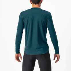 Castelli Unlimited Merino Long Sleeve Men's T-Shirt - Deep Teal -Cycle Fix cs225063231 2 2000x.progressive