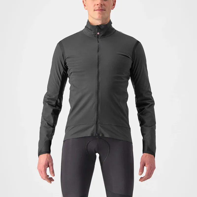 Castelli Alpha Ultimate Insulated Men's Jacket - Dark Grey/Black 2 Castelli Alpha Ultimate Insulated Men's Jacket - Dark Grey/Black - Image 2