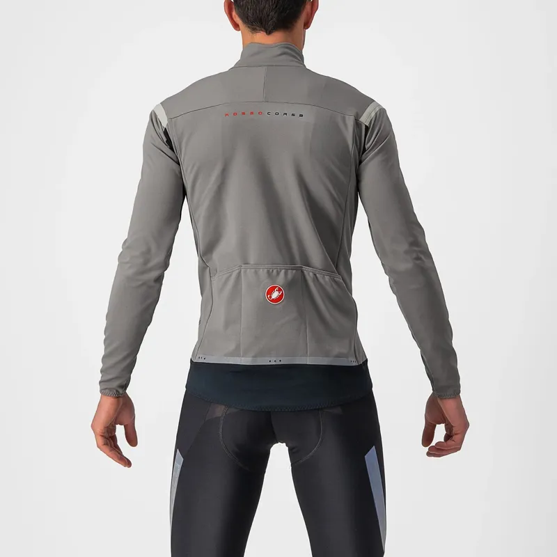 Castelli Perfetto RoS 2 Waterproof Men's Jacket - Nickel Grey/Travertine Grey 1 Castelli Perfetto RoS 2 Waterproof Men's Jacket - Nickel Grey/Travertine Grey