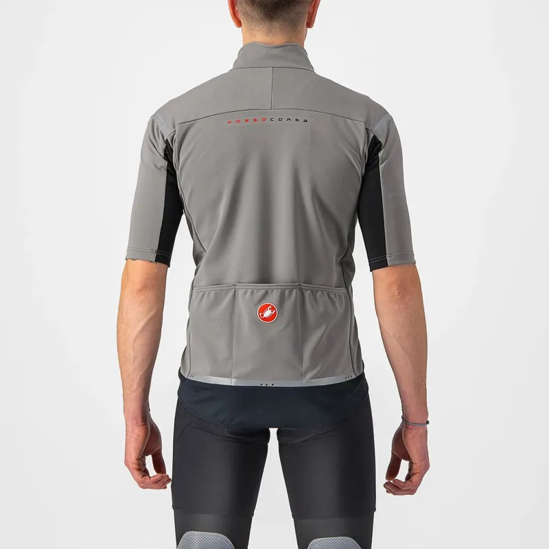 Castelli Gabba RoS 2 Men's Short Sleeve Jersey - Nickel Grey/Travertine Grey 1 Castelli Gabba RoS 2 Men's Short Sleeve Jersey - Nickel Grey/Travertine Grey