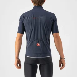 Castelli Perfetto RoS 2 Wind Men's Short Sleeve Jersey - Savile Blue