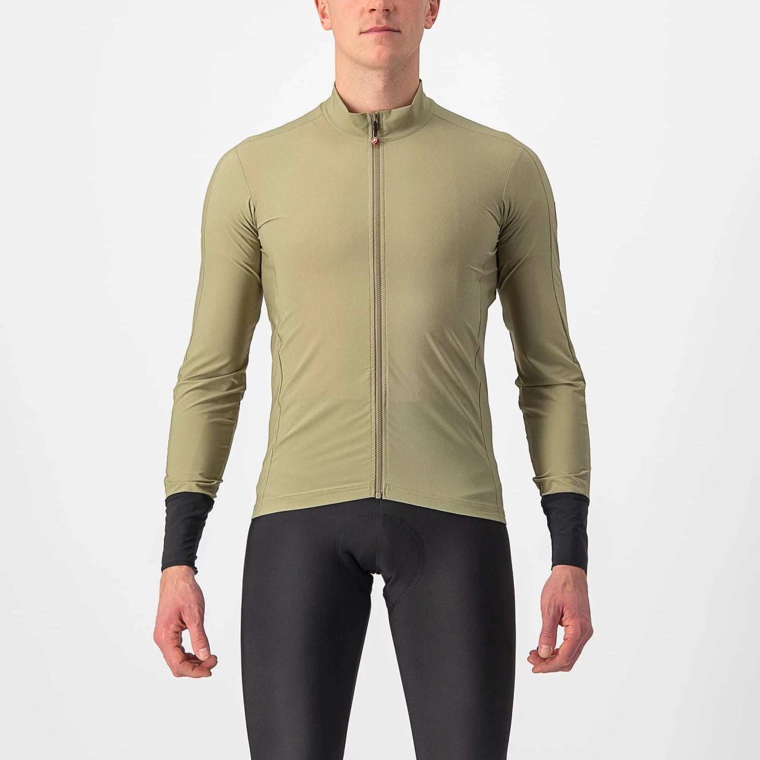 Castelli Flight Air Long Sleeve Men's Jersey - Military Green 1 Castelli Flight Air Long Sleeve Men's Jersey - Military Green