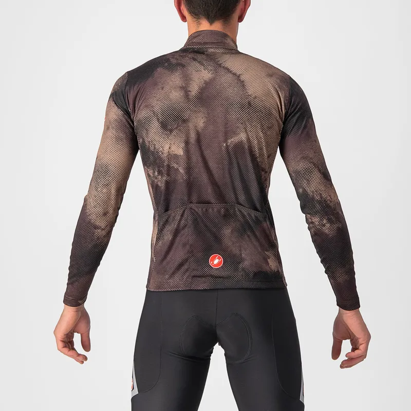 Castelli Ventaglio Long Sleeve Men's Jersey - Terra 2 Castelli Ventaglio Long Sleeve Men's Jersey - Terra - Image 2