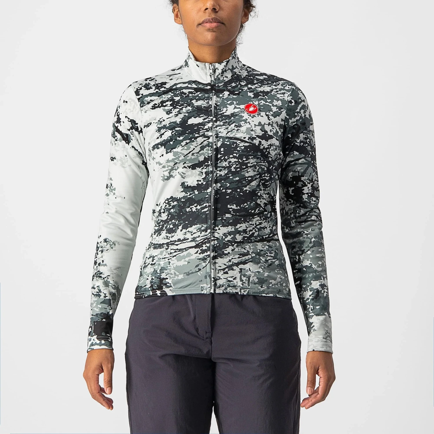 Castelli Unlimited Thermal Women's Long Sleeve Jersey - Dark Red 4 Castelli Unlimited Thermal Women's Long Sleeve Jersey - Dark Red - Image 4