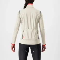 Castelli Alpha Ultimate Insulated Women's Jacket - Chalk/Red