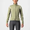 Castelli Perfetto RoS 2 Women's Jacket - Green Tea/Chalk