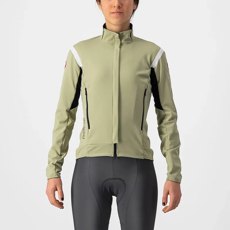 Castelli Perfetto RoS 2 Women's Jacket - Green Tea/Chalk 1 Castelli Perfetto RoS 2 Women's Jacket - Green Tea/Chalk
