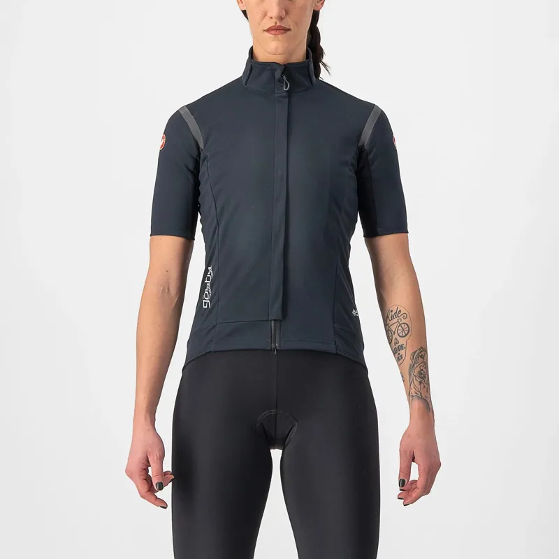 Castelli Gabba RoS 2 Women's Short Sleeve Jersey - Light Black/Black 2 Castelli Gabba RoS 2 Women's Short Sleeve Jersey - Light Black/Black - Image 2