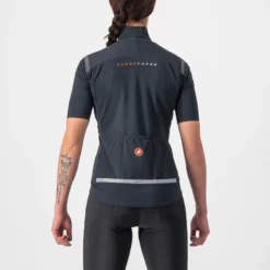Castelli Gabba RoS 2 Women's Short Sleeve Jersey - Light Black/Black