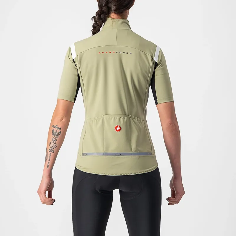 Castelli Gabba RoS 2 Women's Short Sleeve Jersey - Green Tea/Chalk 1 Castelli Gabba RoS 2 Women's Short Sleeve Jersey - Green Tea/Chalk