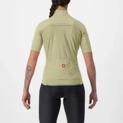 Castelli Perfetto RoS 2 Wind Women's Short Sleeve Jersey - Green Tea