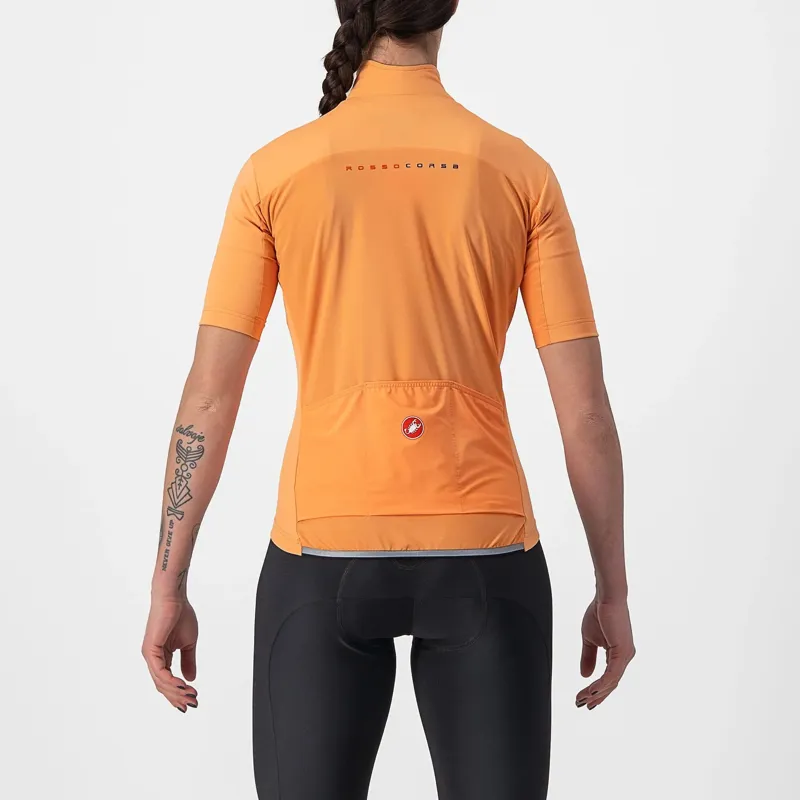 Castelli Perfetto RoS 2 Wind Women's Short Sleeve Jersey - Melon 1 Castelli Perfetto RoS 2 Wind Women's Short Sleeve Jersey - Melon