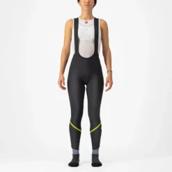 Castelli Velocissima DT Women's Bib Tights - Black/Melon -Cycle Fix cs225507901 1 2000x.progressive