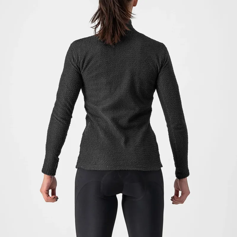 Castelli Cold Days Women's Long Sleeve 2nd Layer - Black 2 Castelli Cold Days Women's Long Sleeve 2nd Layer - Black - Image 2