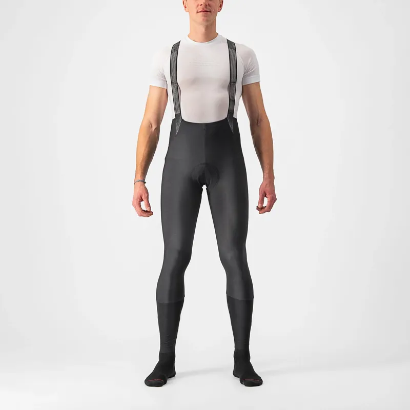 Castelli Semifreddo Men's Bib Tights - Black 2 Castelli Semifreddo Men's Bib Tights - Black - Image 2