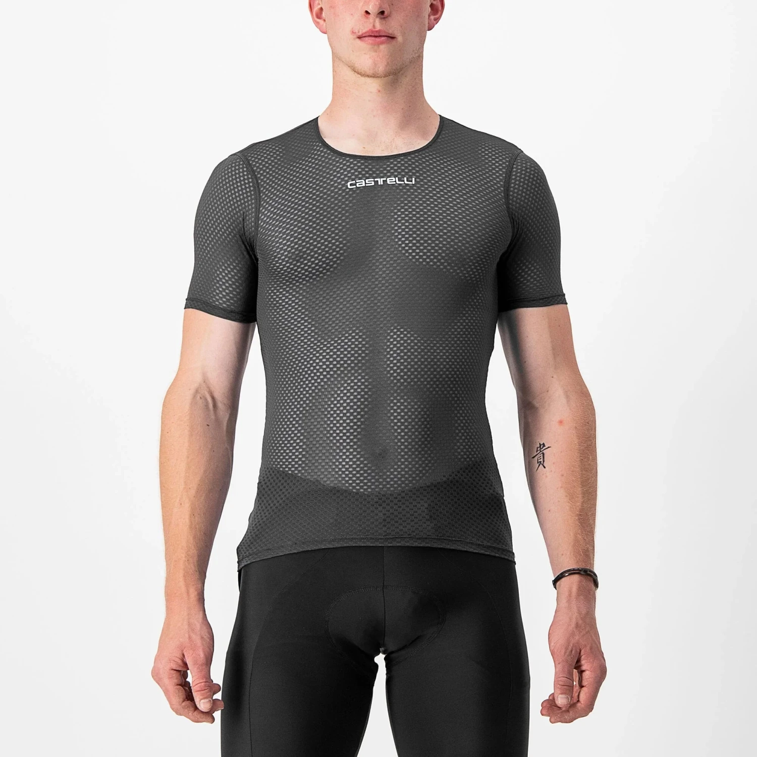 Castelli Pro Mesh 2.0 Men's Short Sleeve Base Layer - Bordeaux 2 Castelli Pro Mesh 2.0 Men's Short Sleeve Base Layer - Bordeaux - Image 2