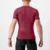 Castelli Pro Mesh 2.0 Men's Short Sleeve Base Layer - Bordeaux