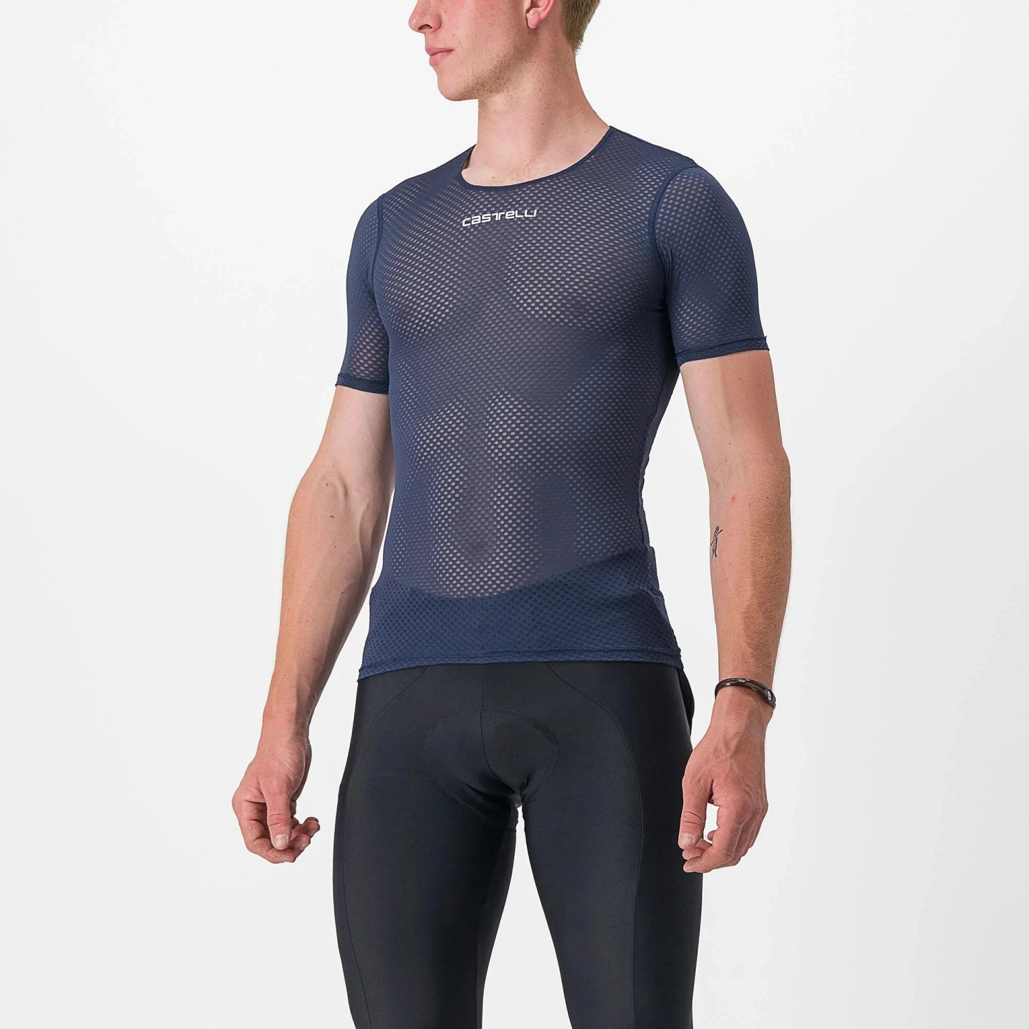 Castelli Pro Mesh 2.0 Men's Short Sleeve Base Layer - Bordeaux 3 Castelli Pro Mesh 2.0 Men's Short Sleeve Base Layer - Bordeaux - Image 3