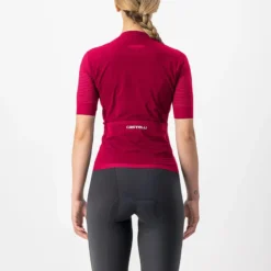 Castelli Premio Women's Short Sleeve Jersey - Persian Red -Cycle Fix cs230356491 2 1999x.progressive