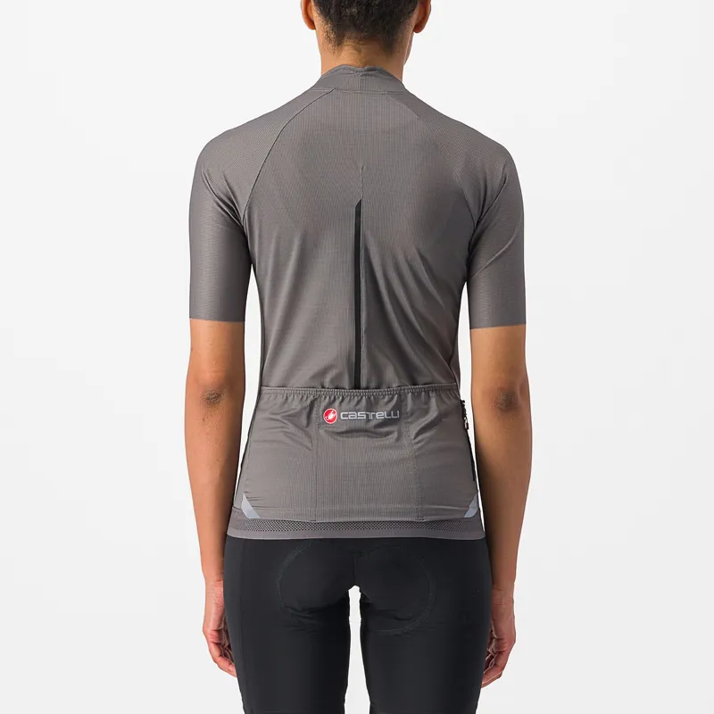 Castelli Endurance Women's Short Sleeve Jersey - Gunal Grey 1 Castelli Endurance Women's Short Sleeve Jersey - Gunal Grey