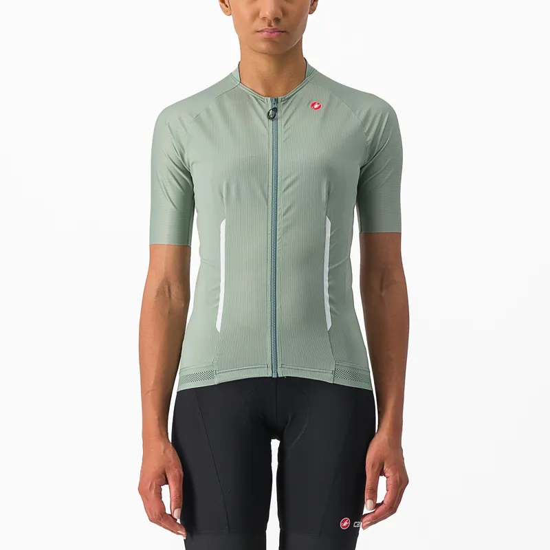 Castelli Endurance Women's Short Sleeve Jersey - Defender Green 3 Castelli Endurance Women's Short Sleeve Jersey - Defender Green - Image 3