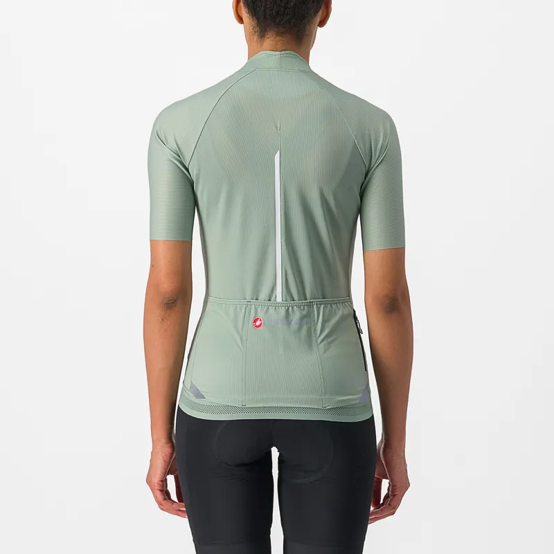 Castelli Endurance Women's Short Sleeve Jersey - Defender Green 2 Castelli Endurance Women's Short Sleeve Jersey - Defender Green - Image 2