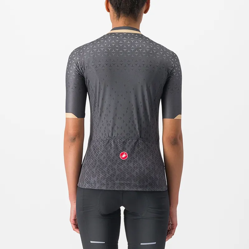 Castelli Pezzi Women's Short Sleeve Jersey - Dark Grey 1 Castelli Pezzi Women's Short Sleeve Jersey - Dark Grey